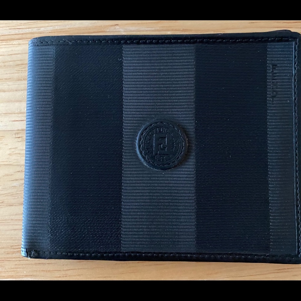 Fendi black wallet